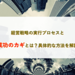 経営戦略の実行プロセスと成功のカギとは？具体的な方法を解説